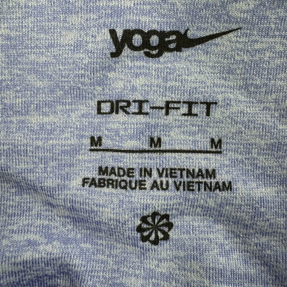 Nike Yoga Leggings Women M Dri Fit Lavender High Waist Rise Run‎ Gym Hike Travel
